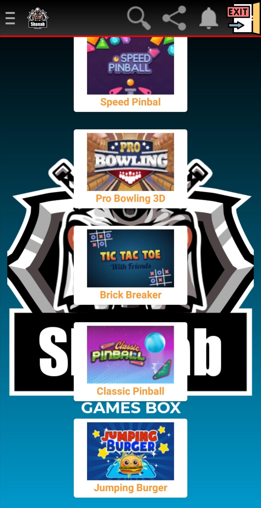 Shanab:Games Box Screenshot1