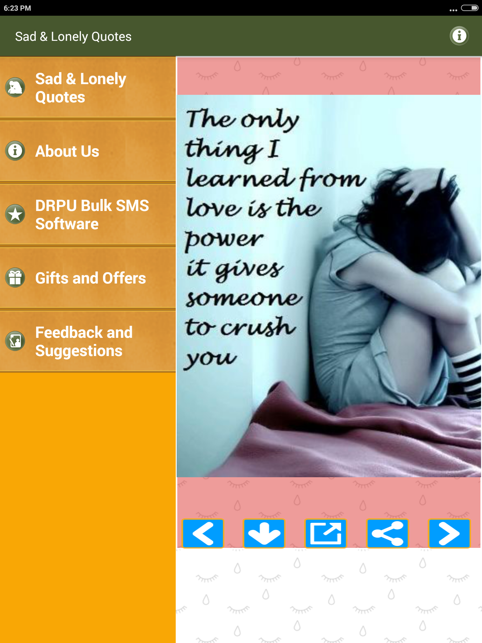 Sad Lonely Painful & Hurt Love Screenshot15