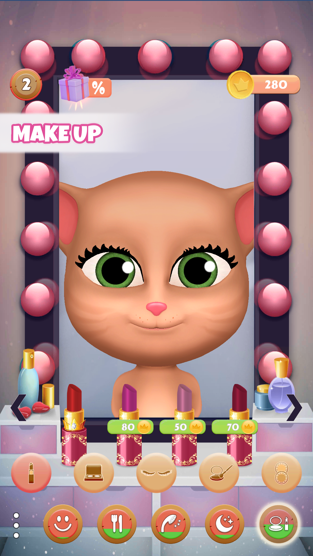 My Virtual Pet Inna - Cat Game Screenshot2