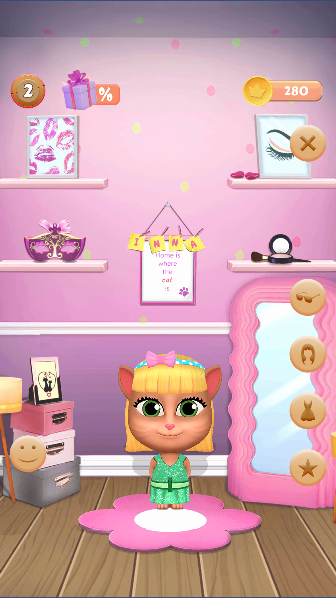 My Virtual Pet Inna - Cat Game Screenshot4