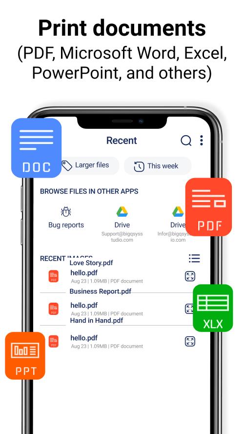 Mobile Printer Screenshot3