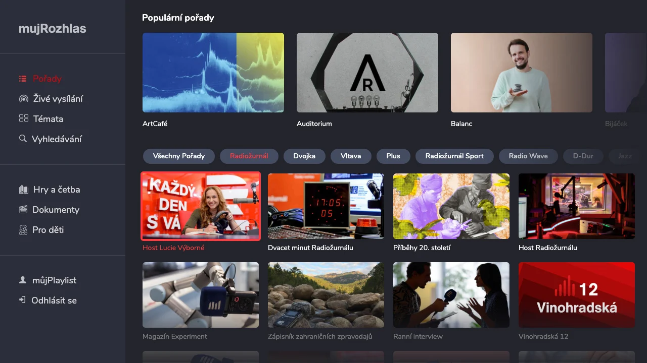 mujRozhlas Screenshot8