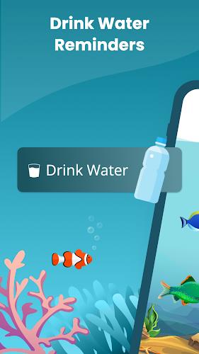 Drink Water Reminder Aquarium Screenshot1