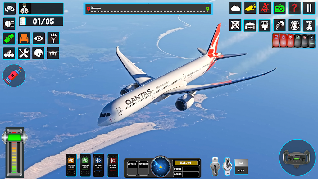 Airplane Flight Game Simulator Screenshot3
