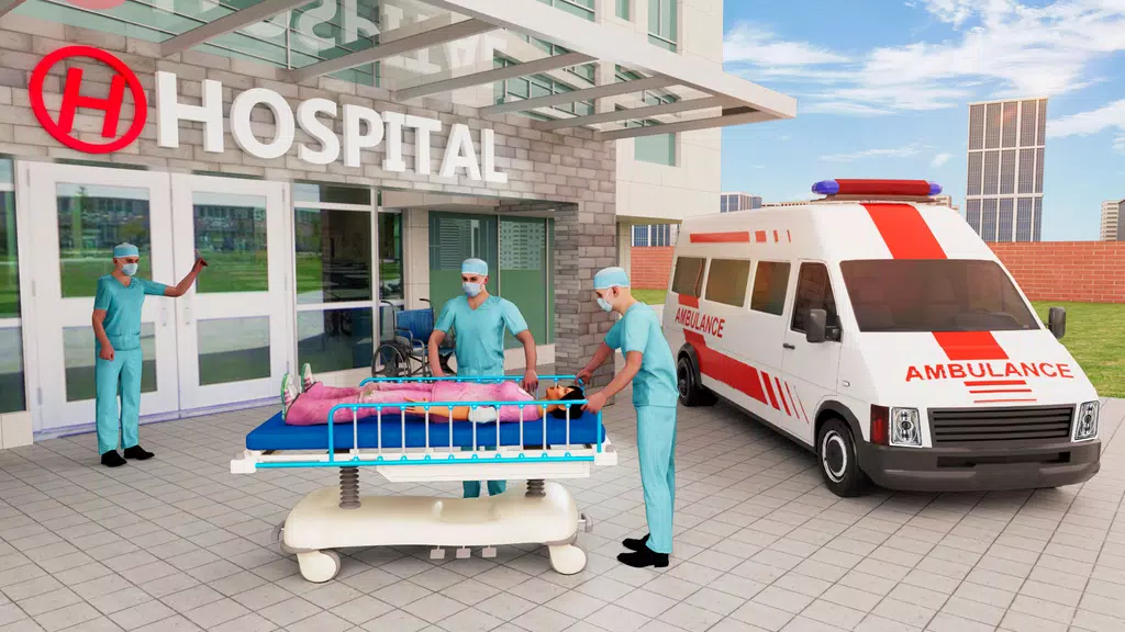 Ambulance Games Driving 3D Screenshot3