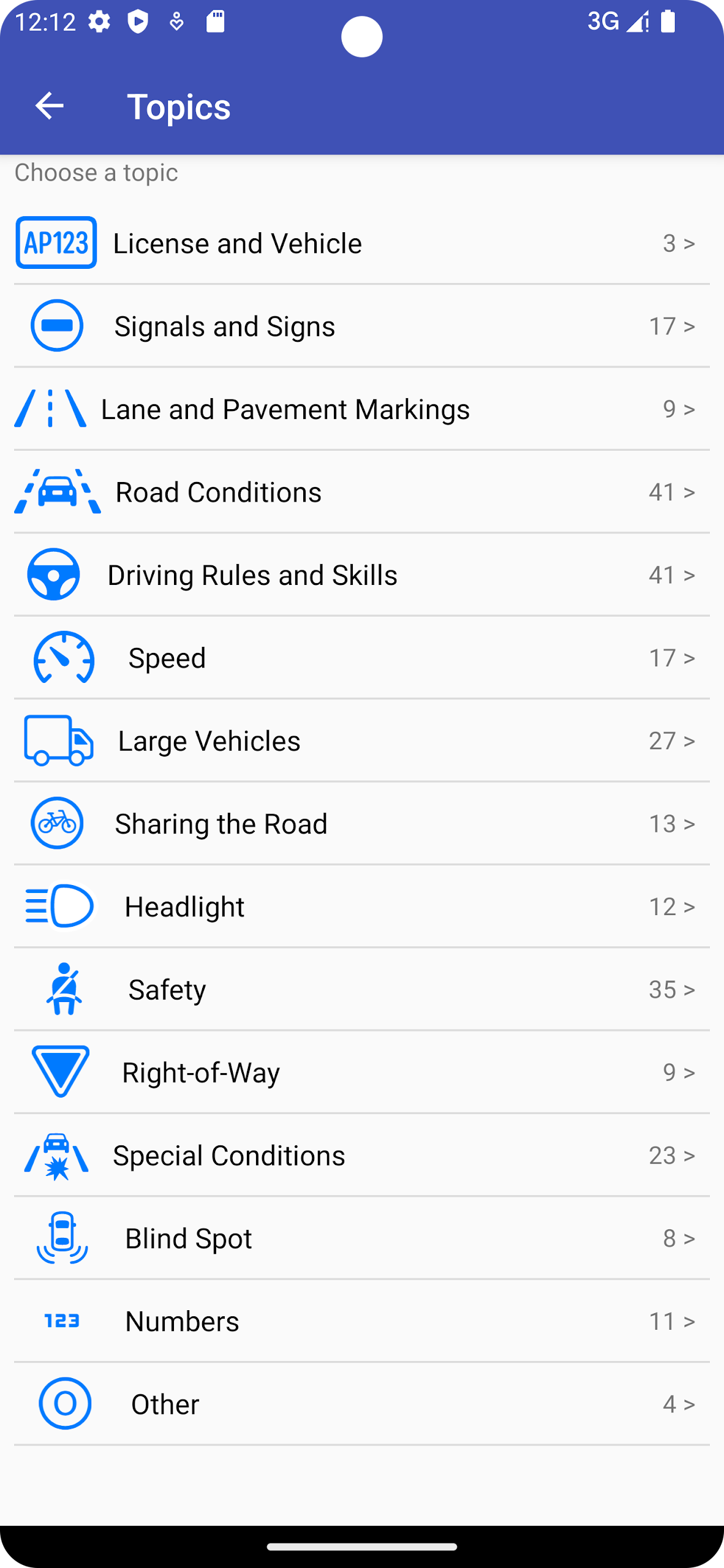 California Driver License Test Screenshot6