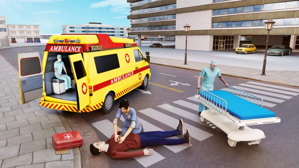 Ambulance Games Driving 3D Screenshot1