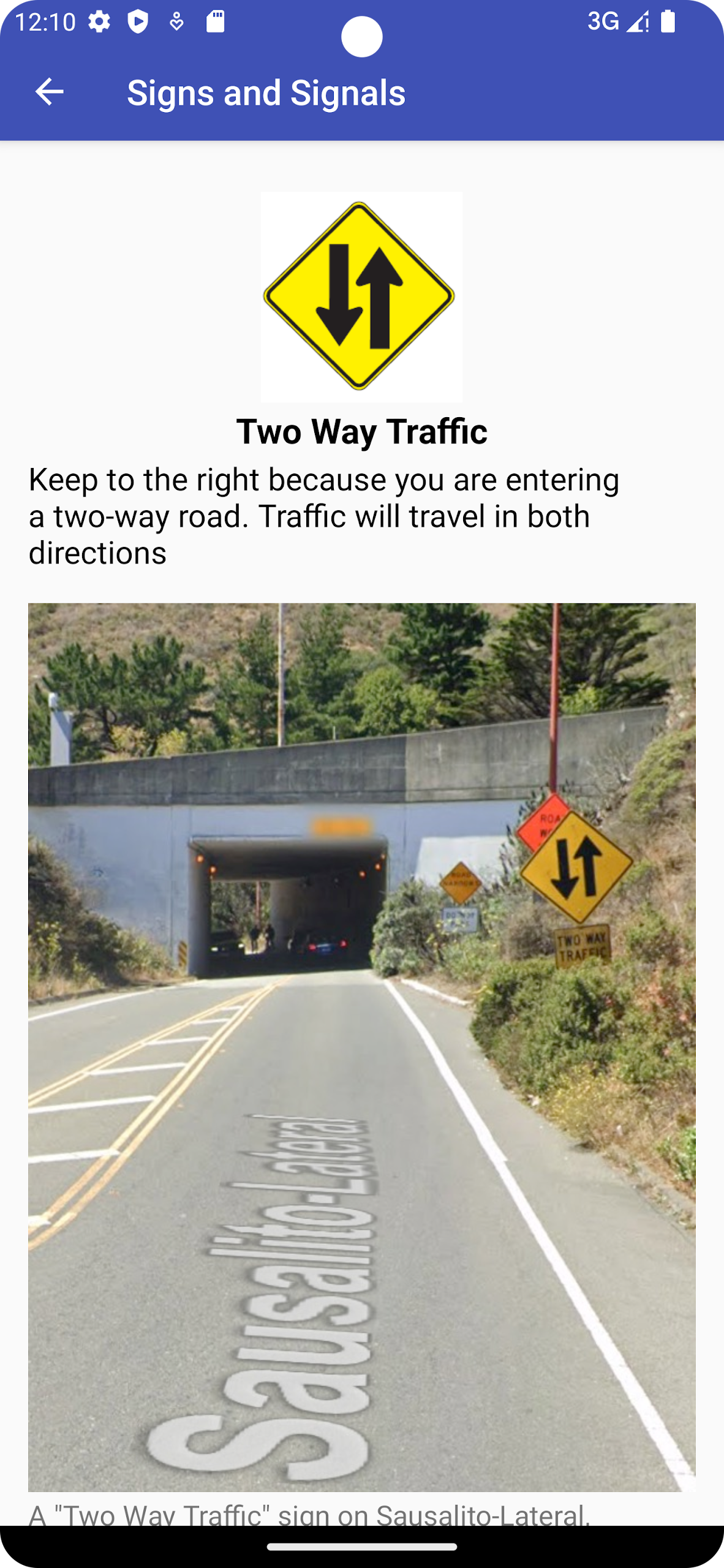 California Driver License Test Screenshot1