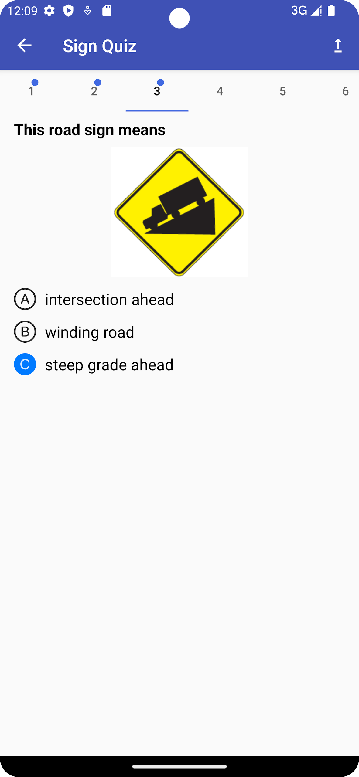 California Driver License Test Screenshot5