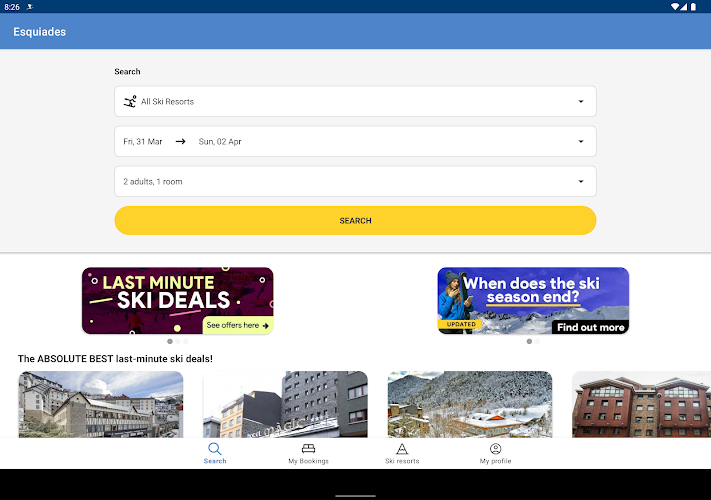 Esquiades.com - Ski and Hotels Screenshot17