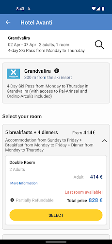 Esquiades.com - Ski and Hotels Screenshot5
