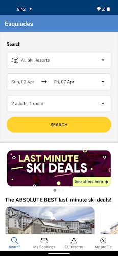 Esquiades.com - Ski and Hotels Screenshot1