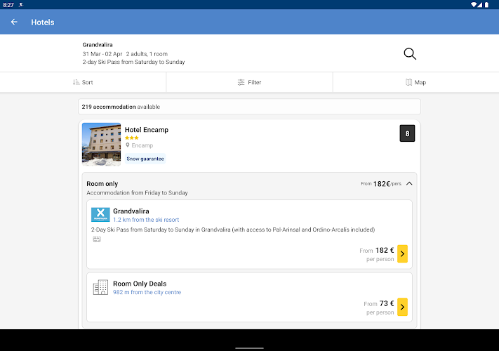 Esquiades.com - Ski and Hotels Screenshot18