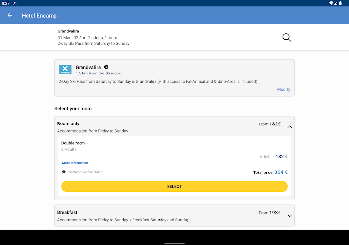 Esquiades.com - Ski and Hotels Screenshot21