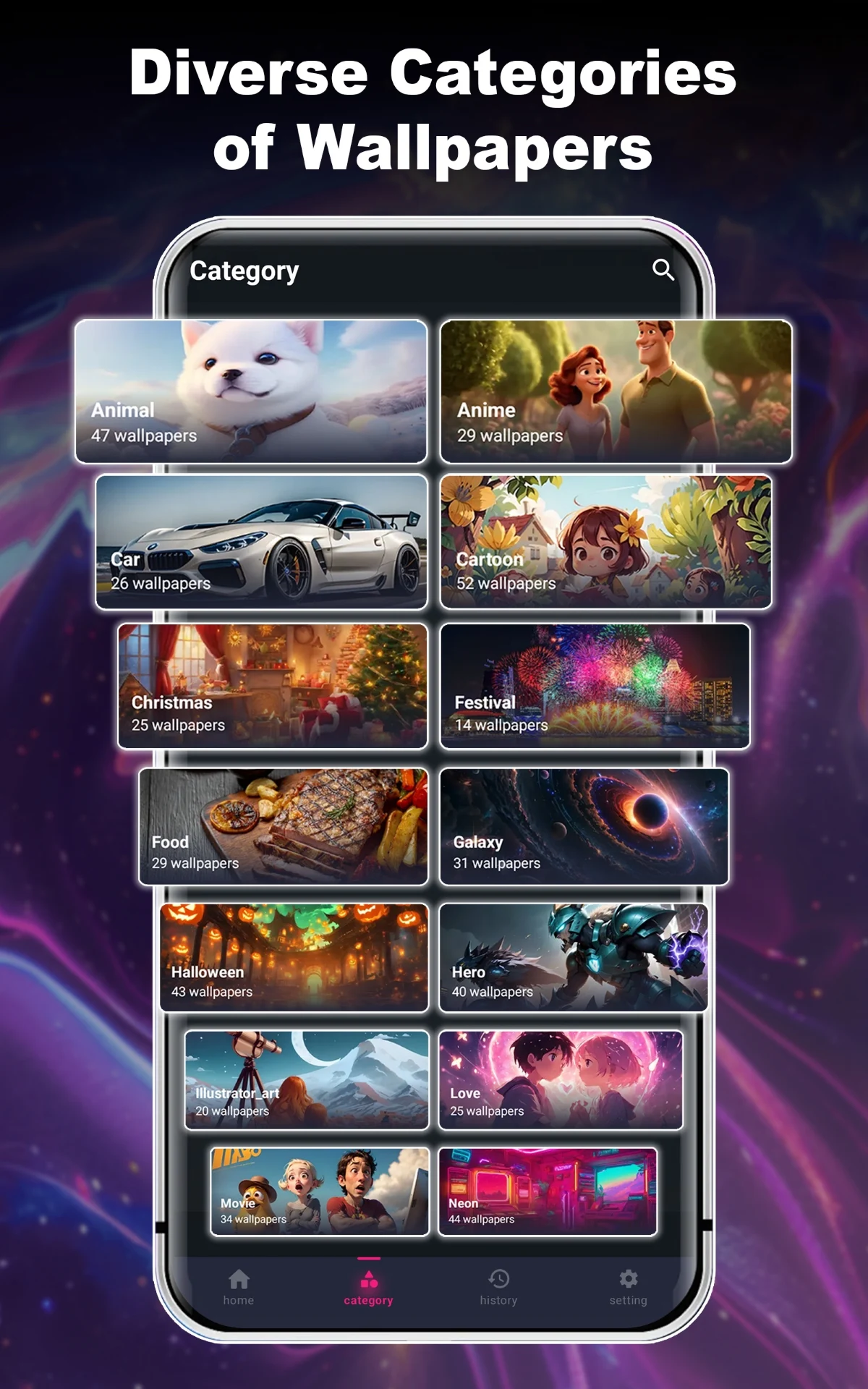 4K Wallpaper: Live Wallpaper Screenshot9