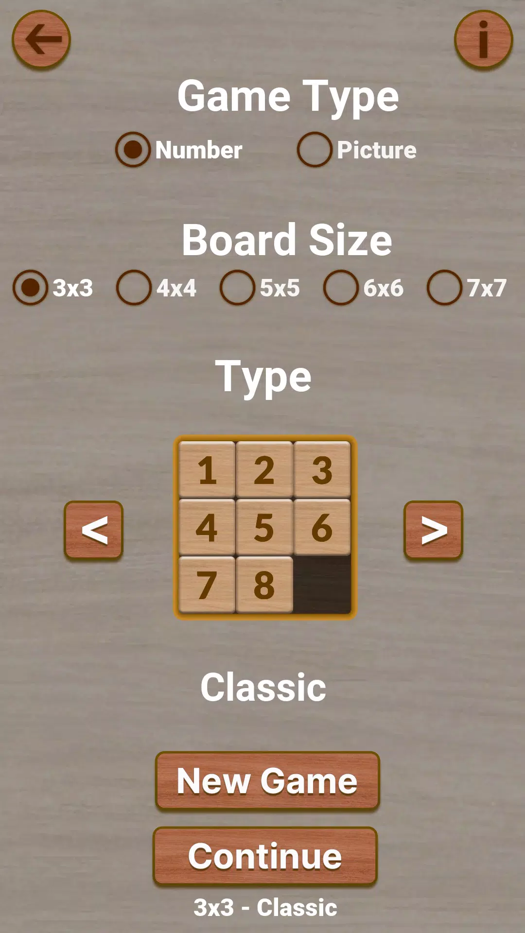 15 Puzzle -Sliding Puzzle Game Screenshot5