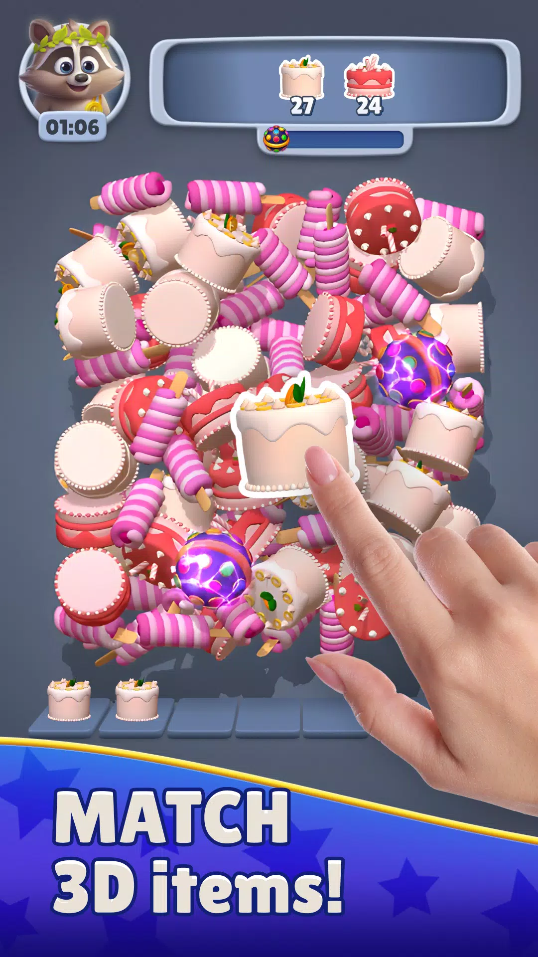 Mighty Match - 3D Puzzle Game Screenshot3