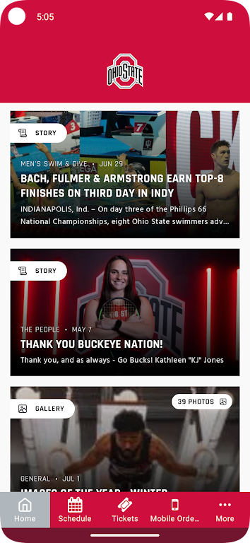 Ohio State Buckeyes Screenshot1