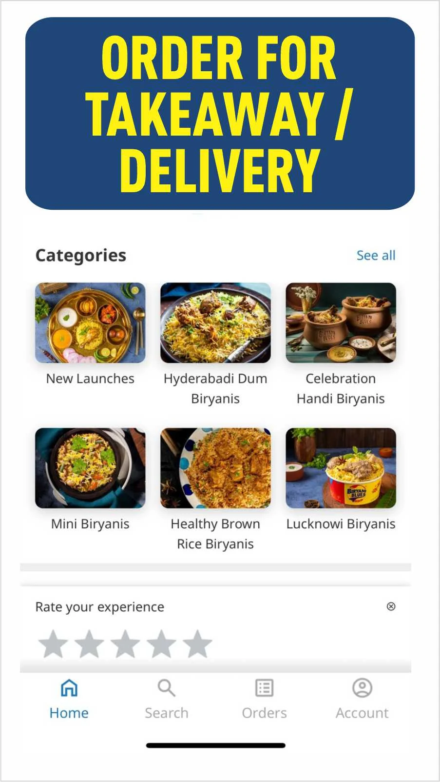 Biryani Blues - Order Online Screenshot3