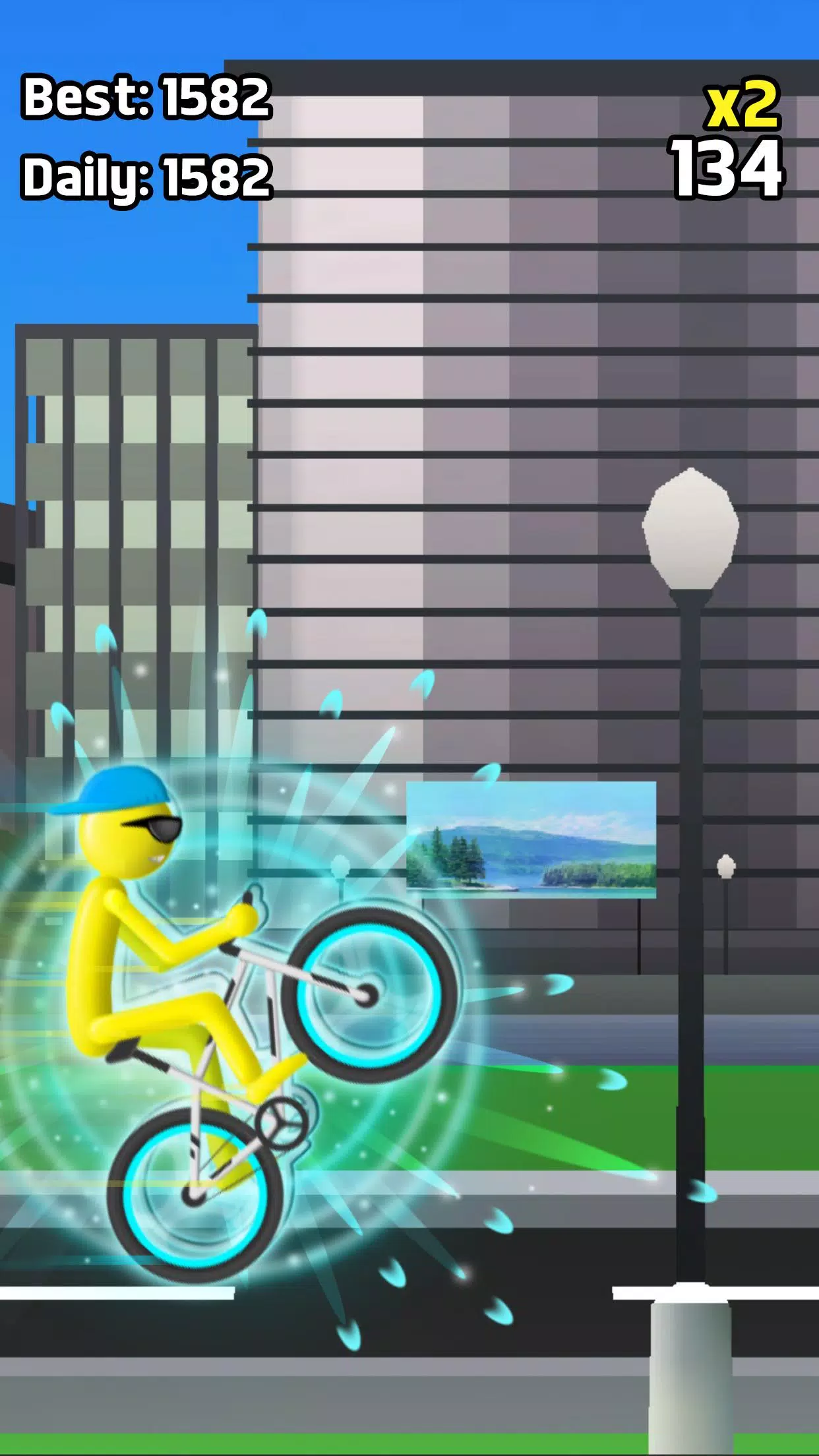 Stickman Bike Wheelie Screenshot4