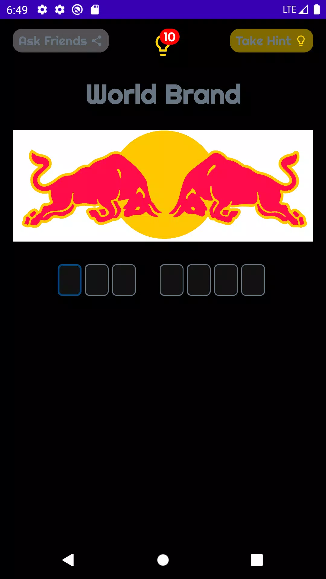 Famous World Brand Logo Quiz Screenshot4