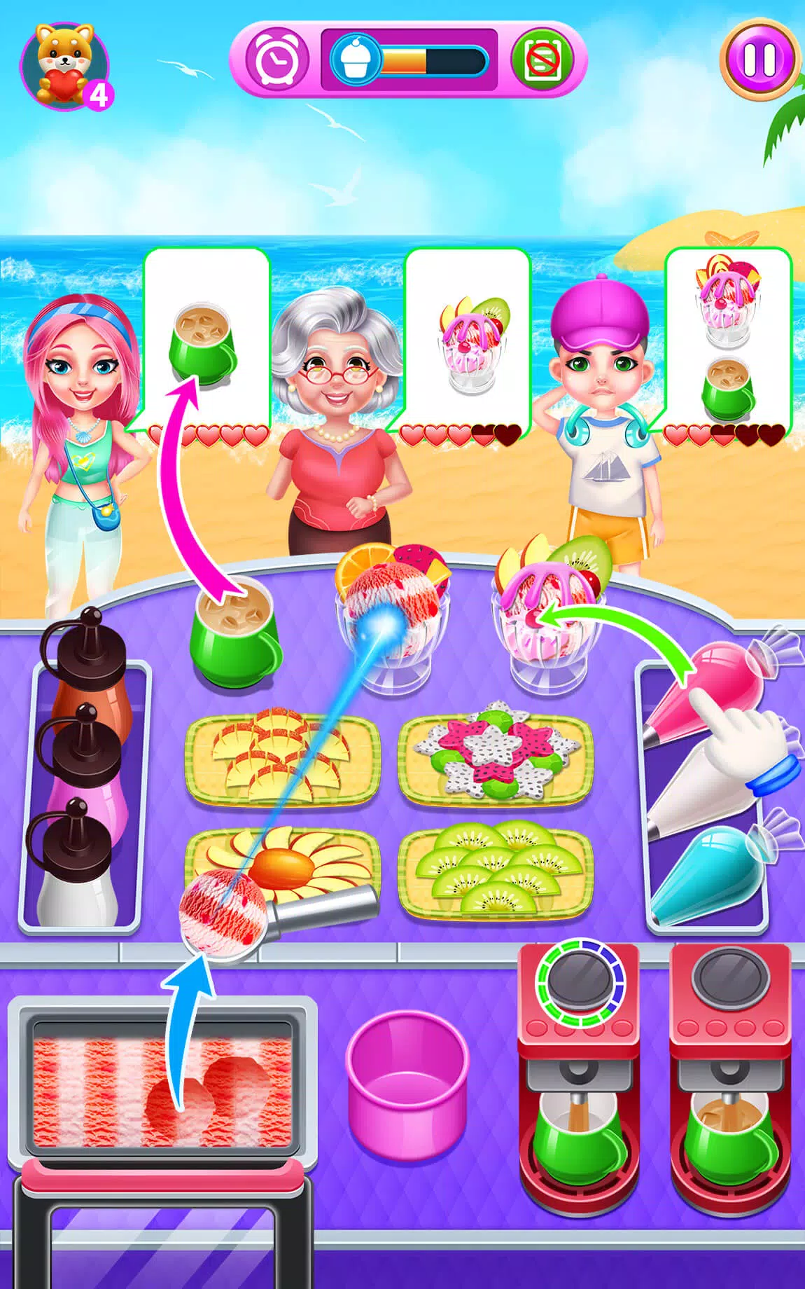Summer Fruit Sundae Screenshot1