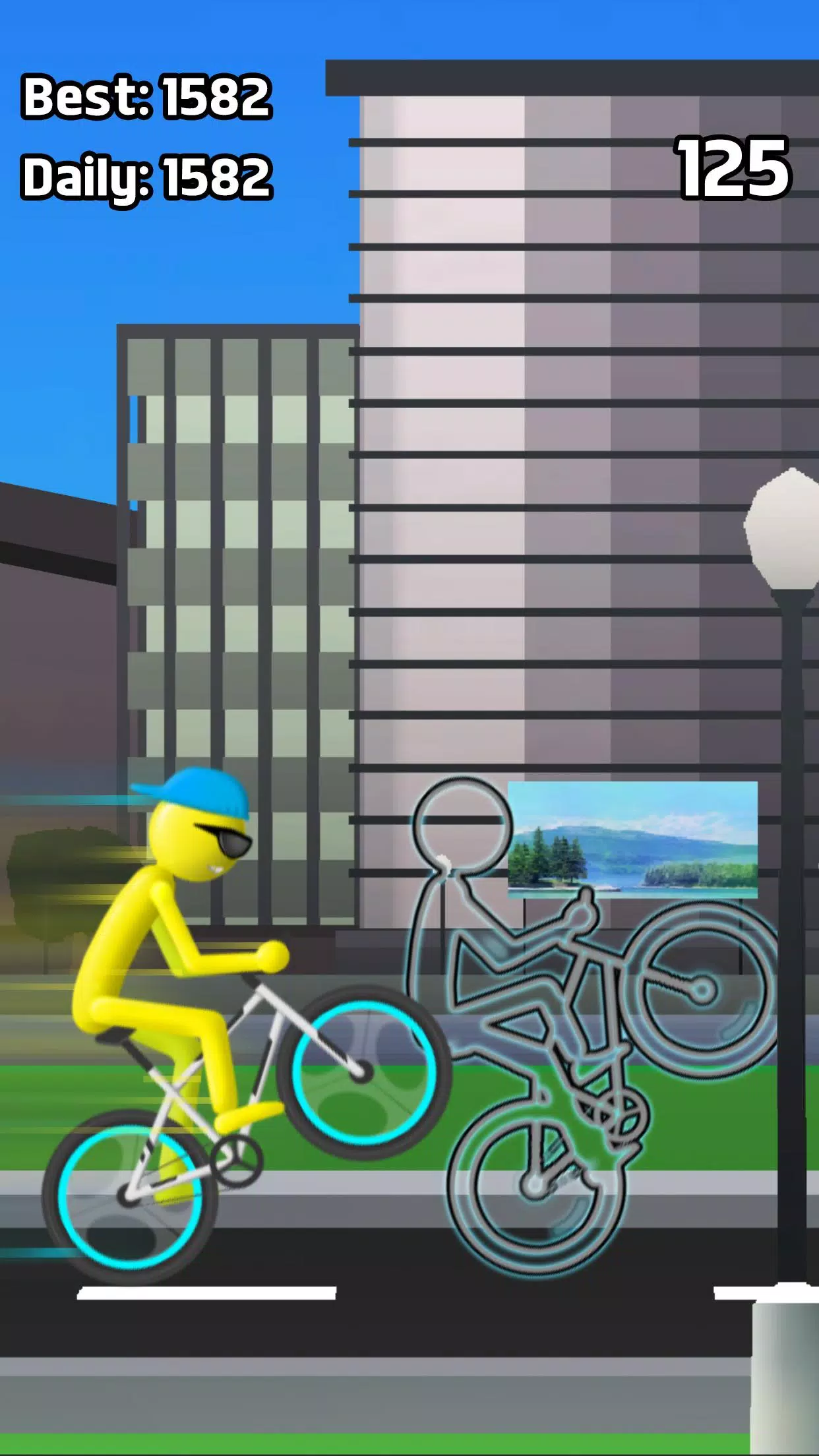 Stickman Bike Wheelie Screenshot2