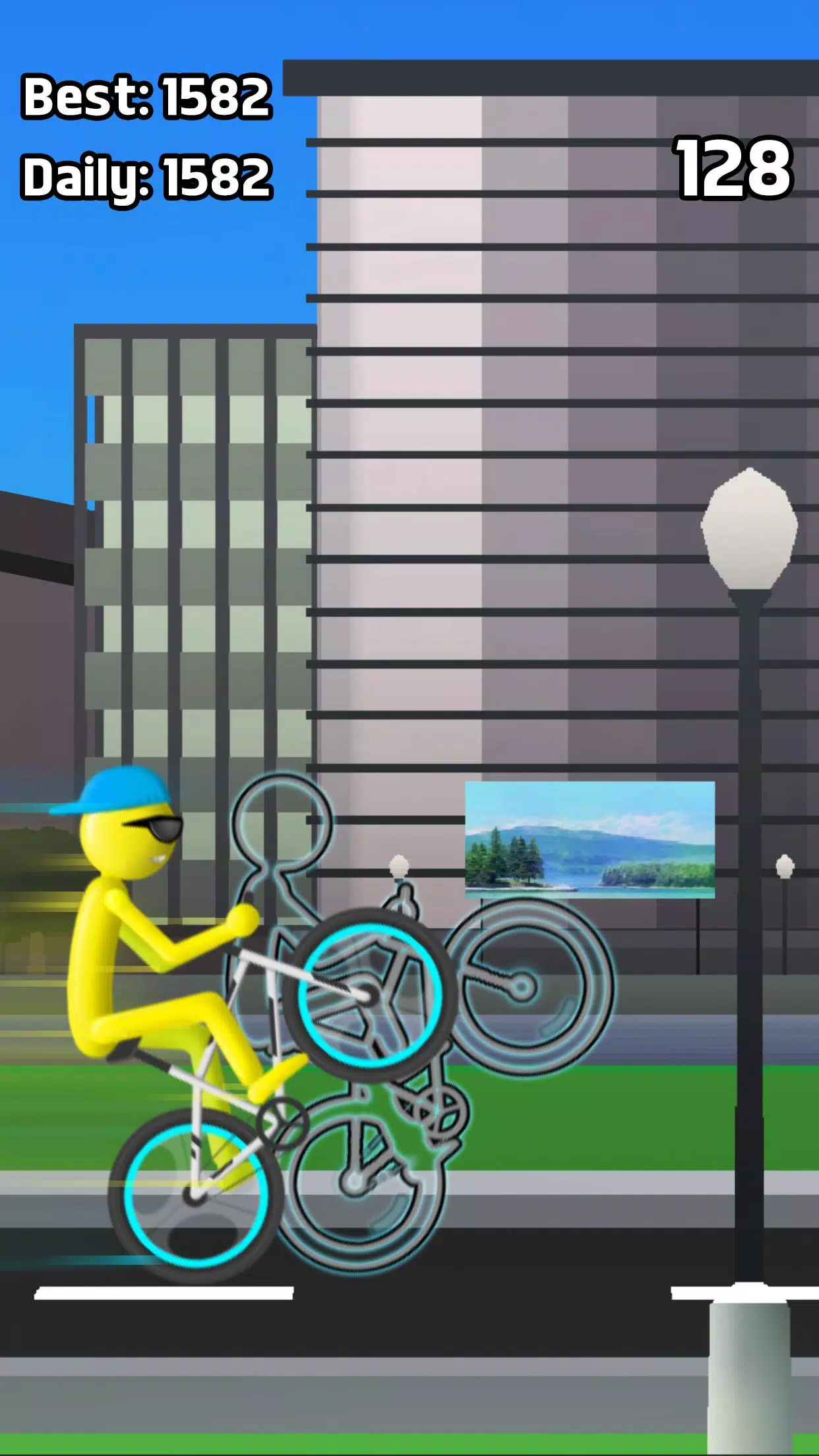 Stickman Bike Wheelie Screenshot3