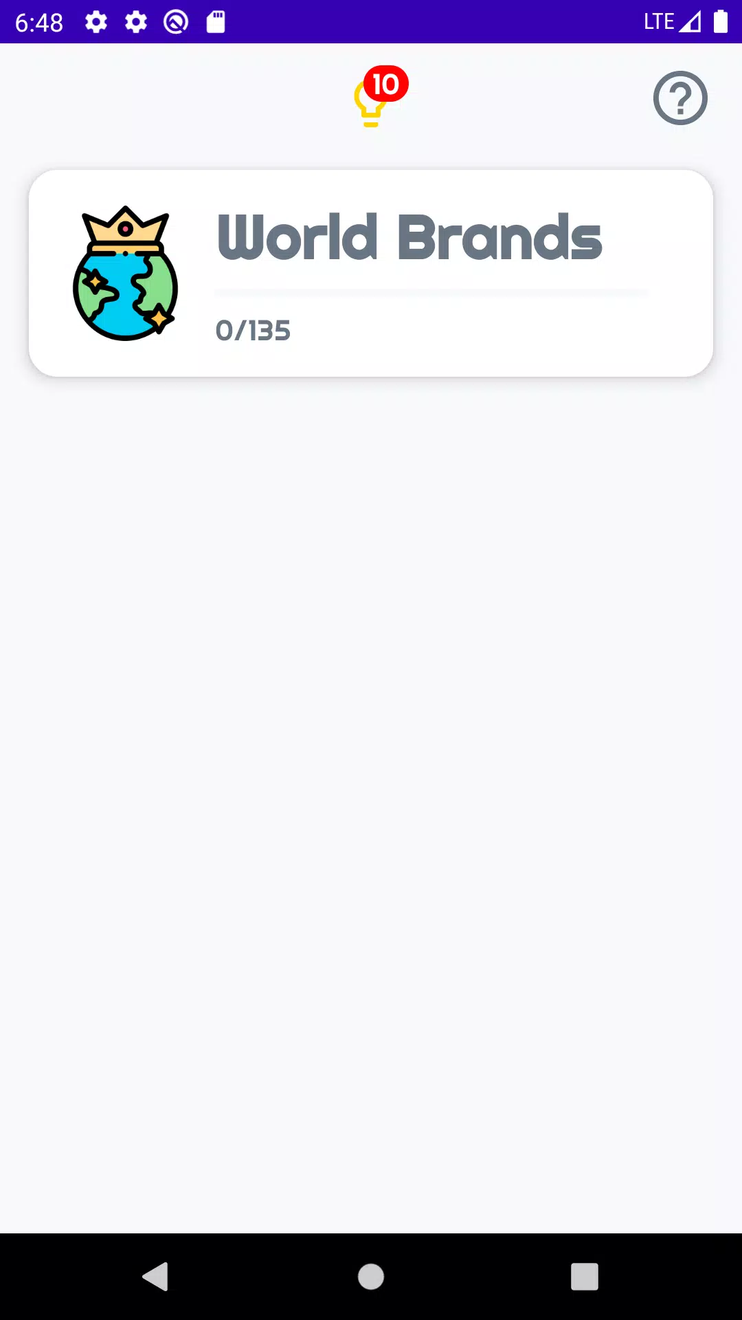 Famous World Brand Logo Quiz Screenshot1