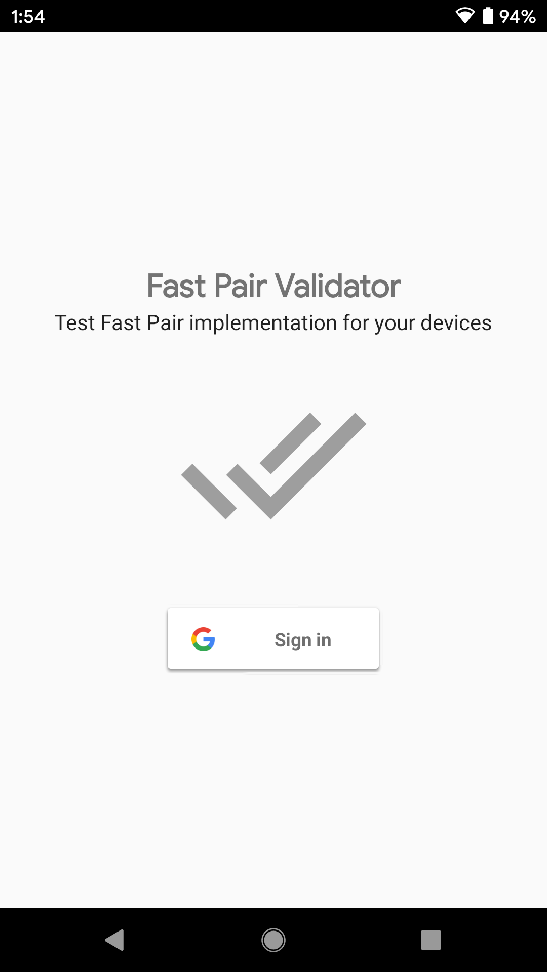 Fast Pair Validator Screenshot1