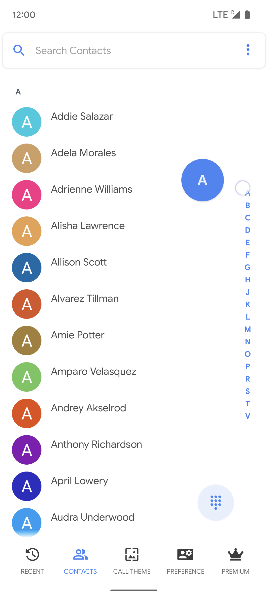 ColorCall - Color Phone Dialer Screenshot2