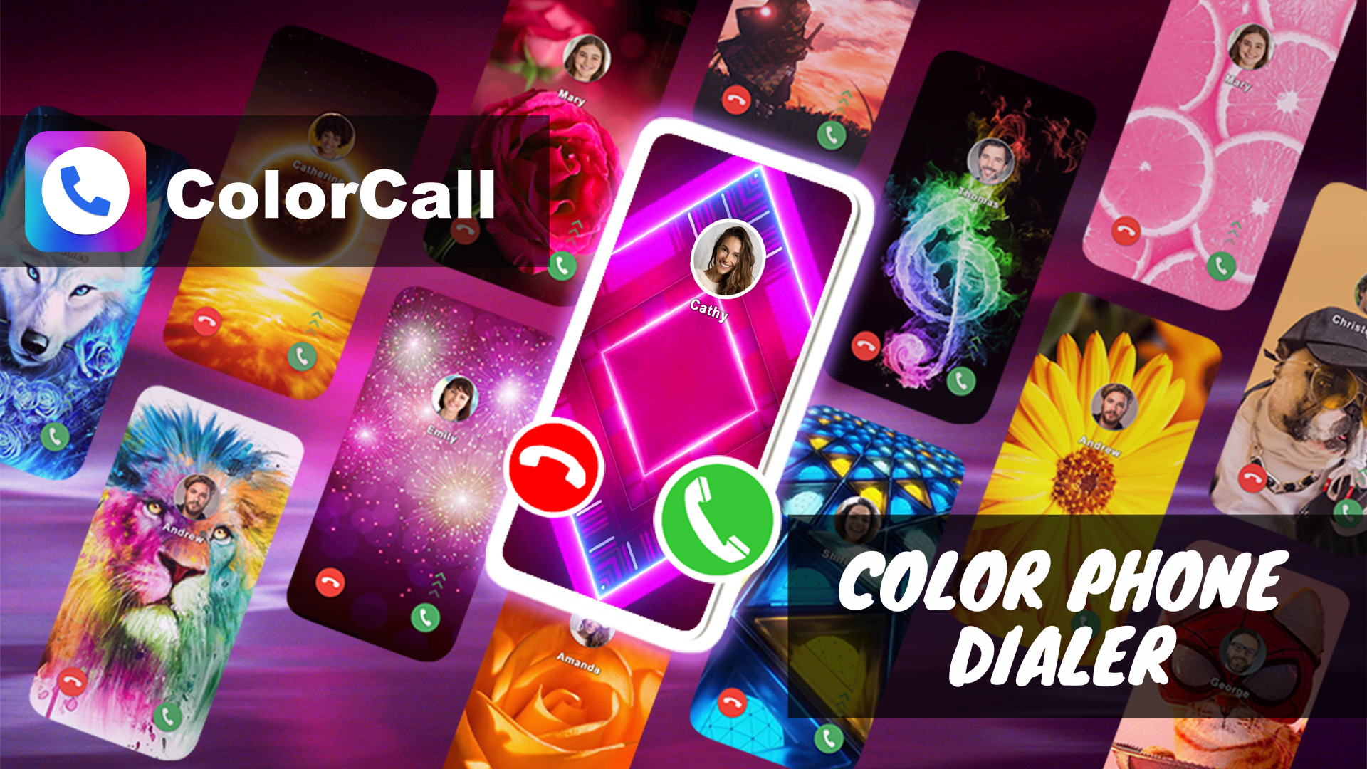 ColorCall - Color Phone Dialer Screenshot1
