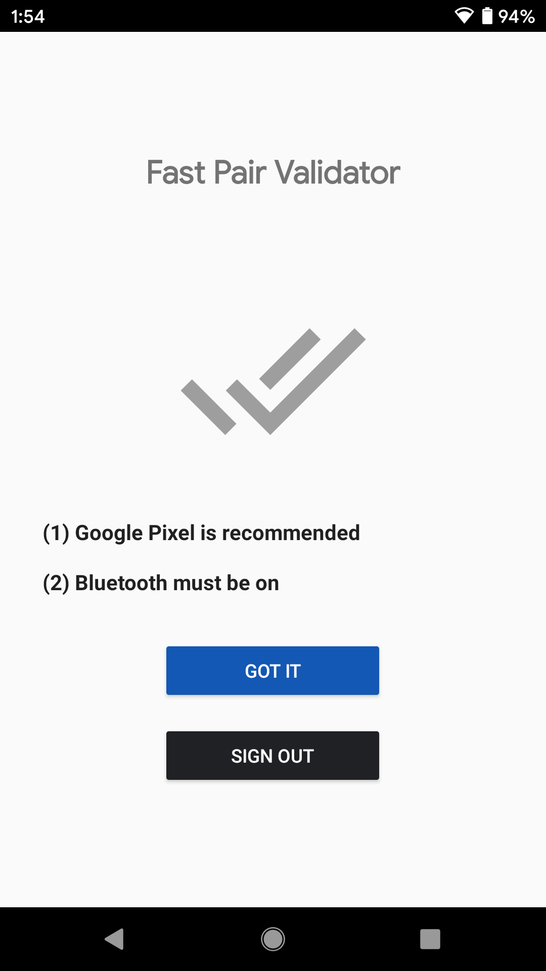 Fast Pair Validator Screenshot2