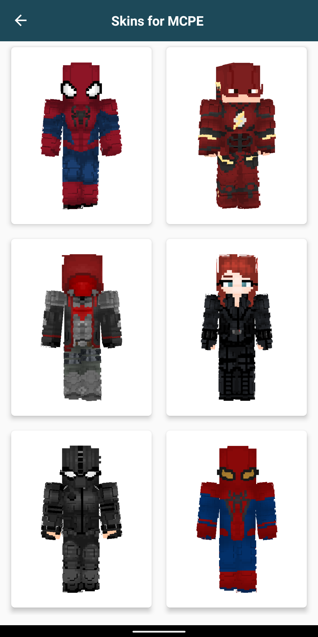 Superhero Skins for Minecraft Screenshot4