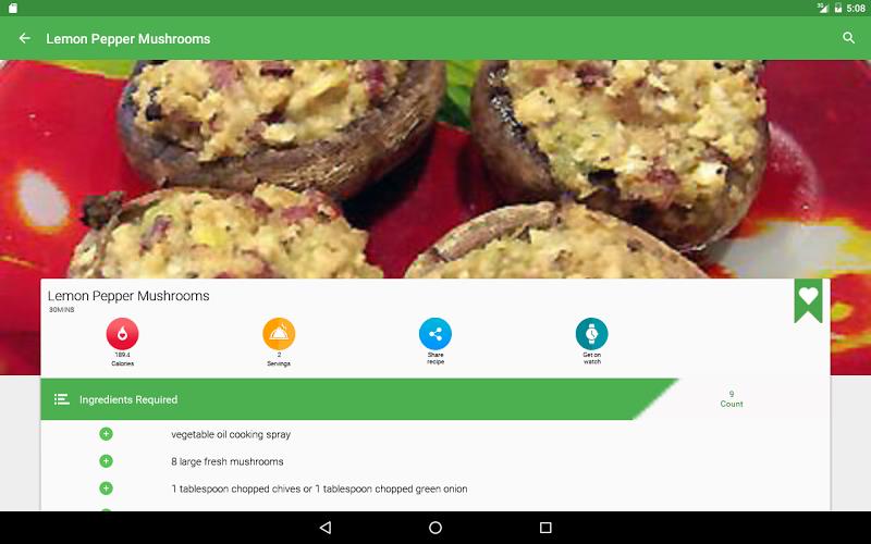 Low Calorie Recipes Screenshot17