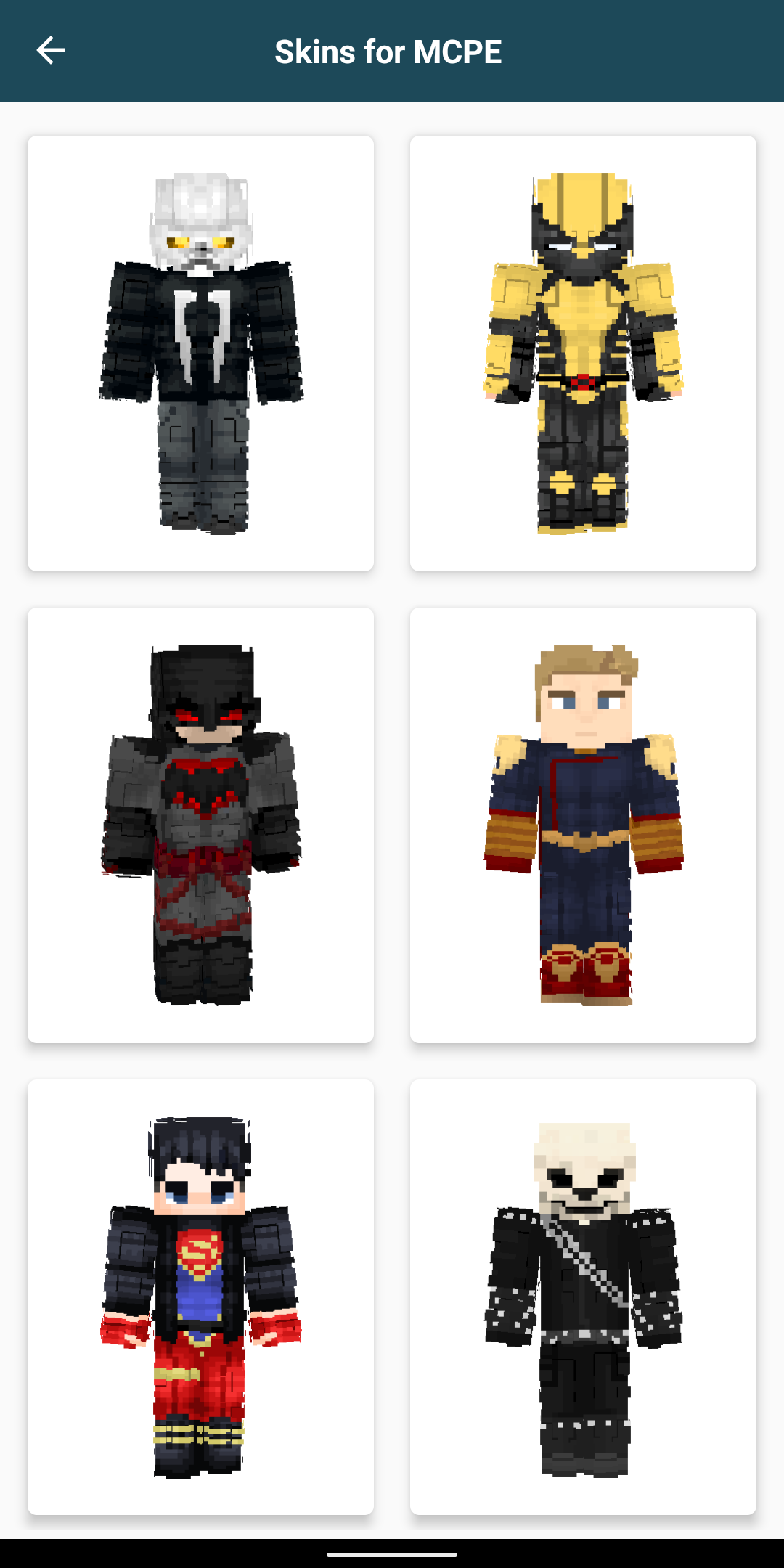Superhero Skins for Minecraft Screenshot2