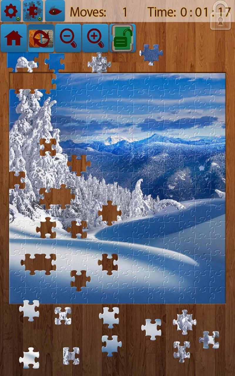 Snow Landscape Jigsaw Puzzles Screenshot5