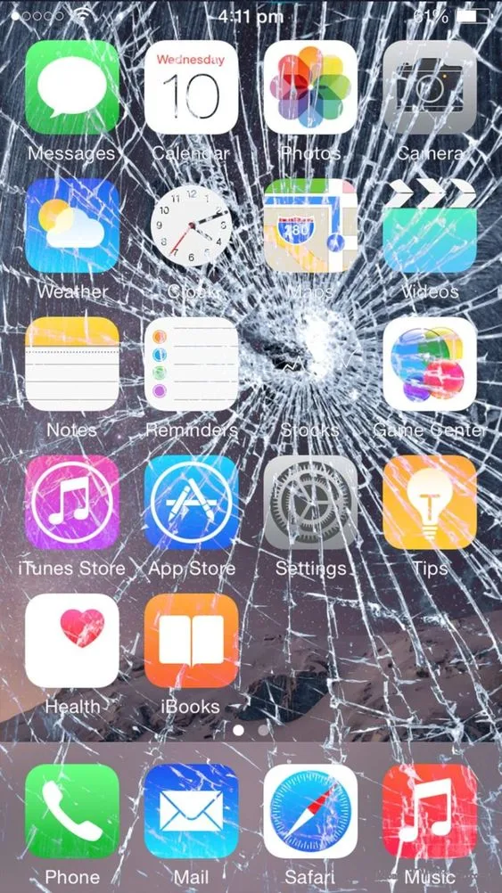 Prank Broken Screen Wallpaper Screenshot13