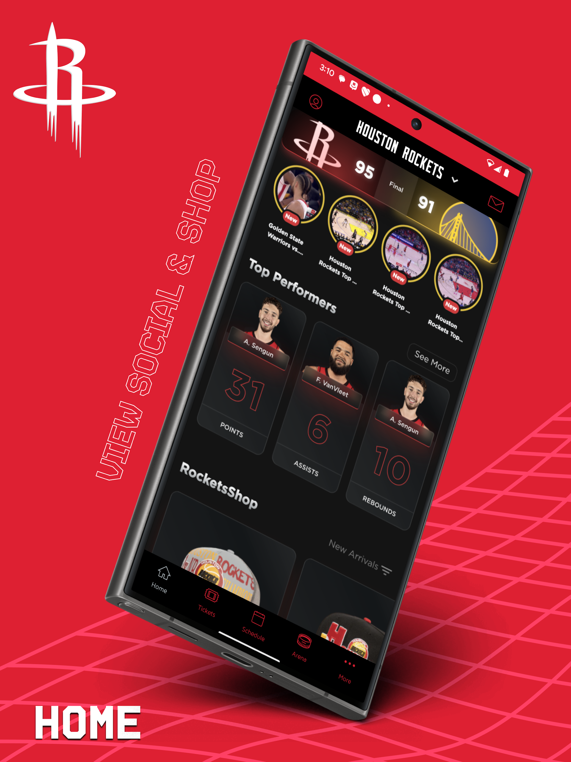 Houston Rockets Screenshot5