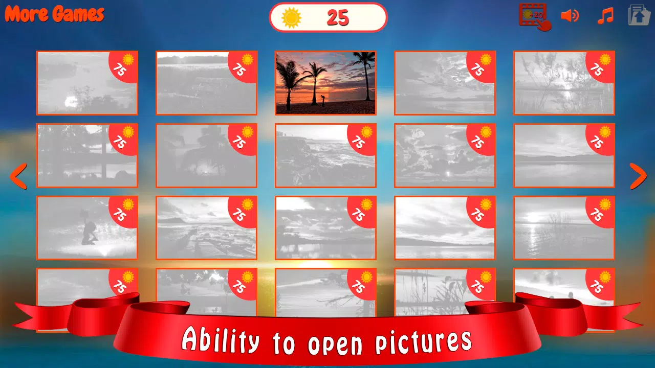 Puzzles for adults sunset Screenshot8