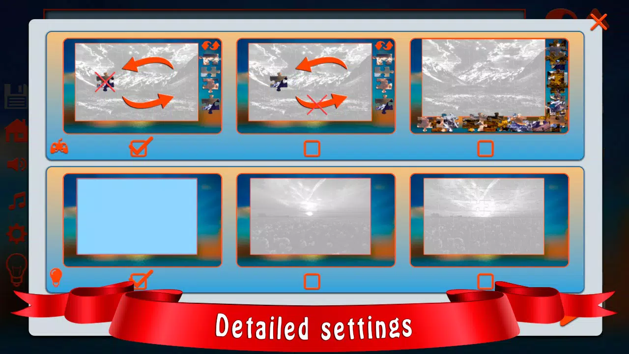 Puzzles for adults sunset Screenshot3