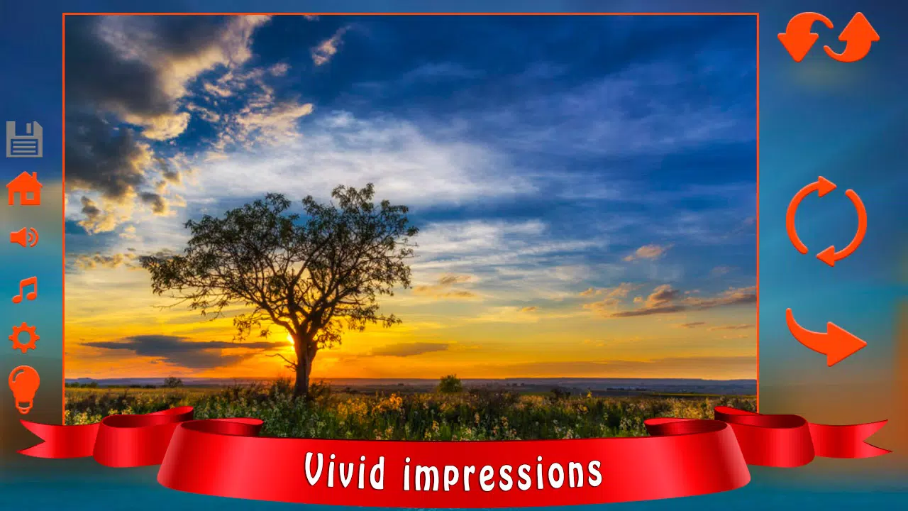 Puzzles for adults sunset Screenshot6