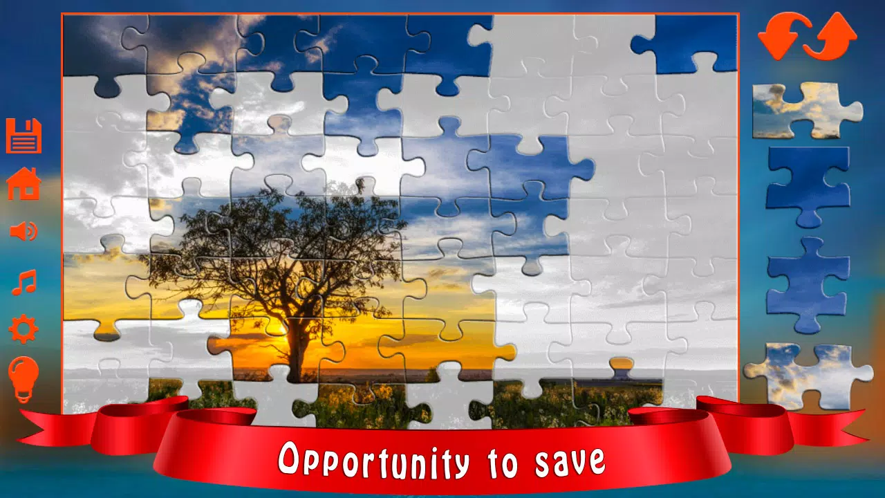 Puzzles for adults sunset Screenshot5