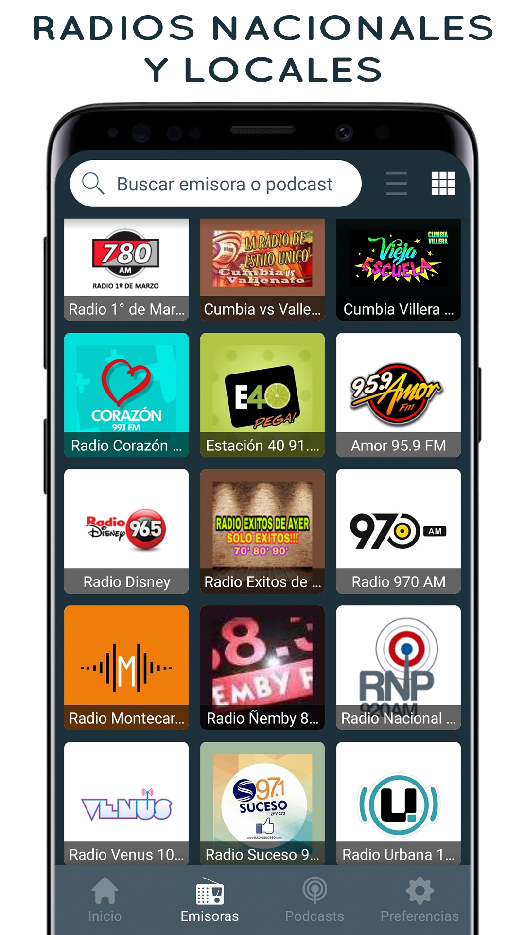 Radios de Paraguay AM y FM Screenshot4