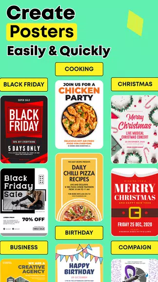 Flyer Maker & Poster Maker Screenshot1