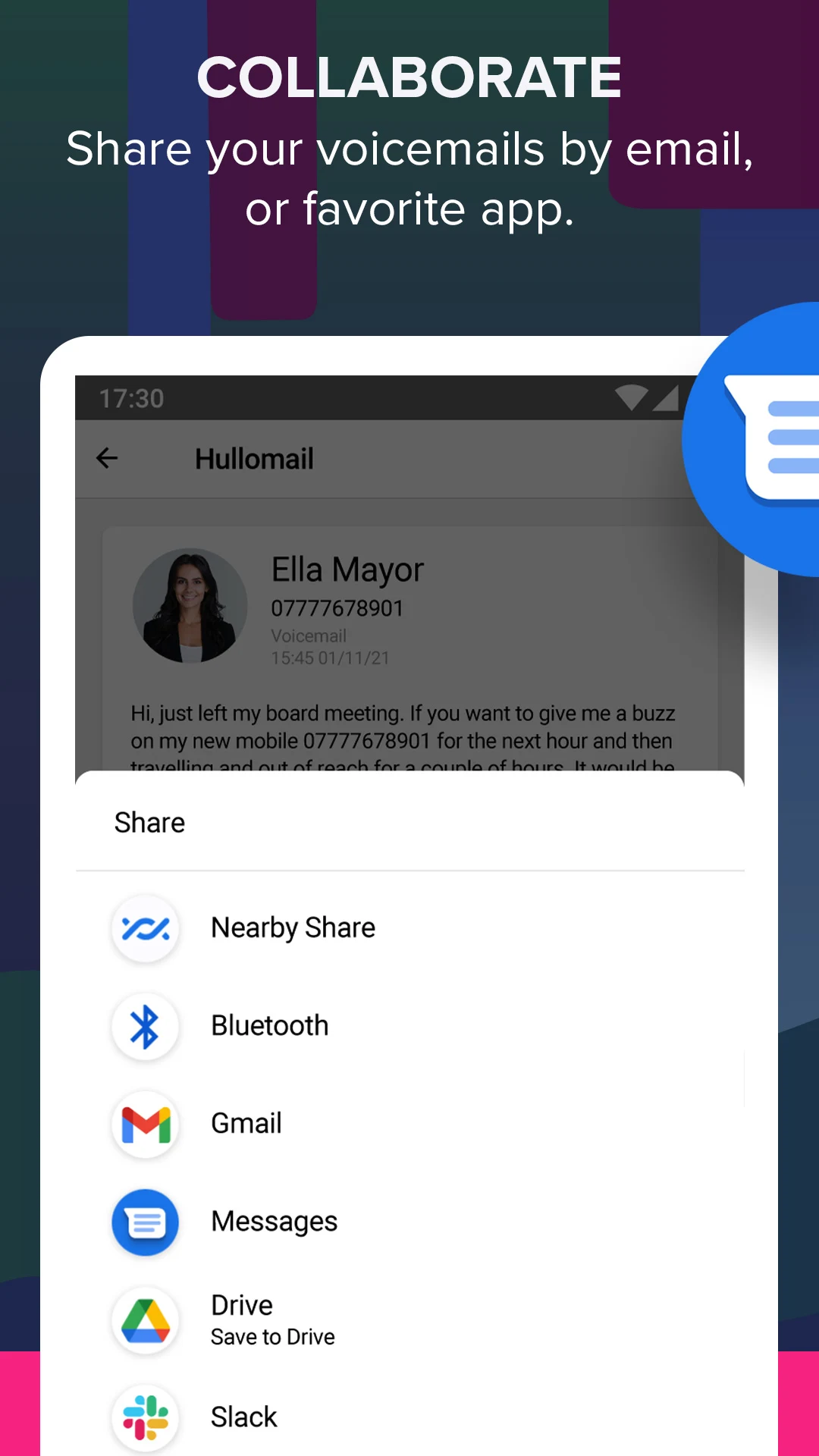 Hullomail Voicemail Screenshot6
