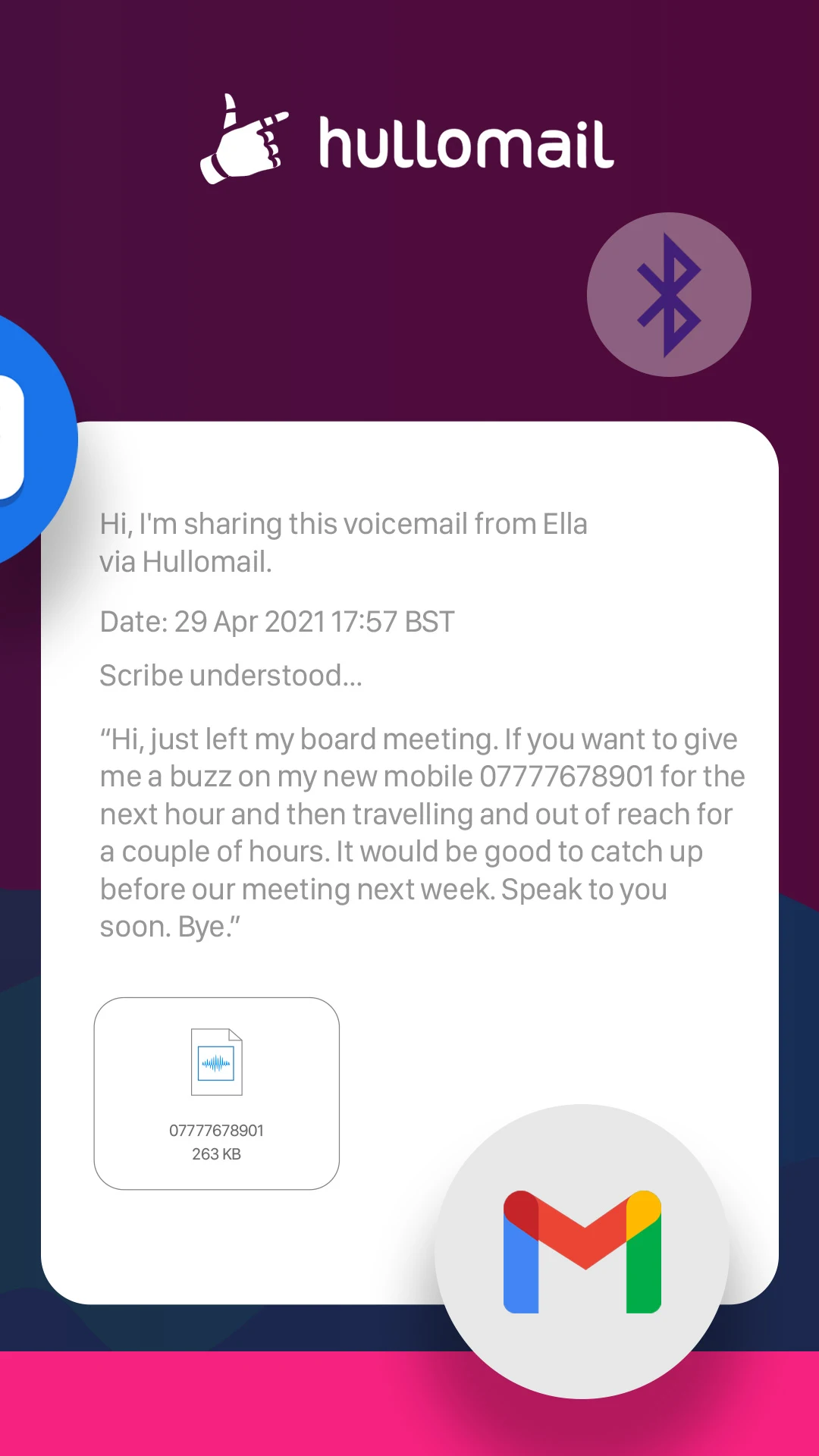 Hullomail Voicemail Screenshot7