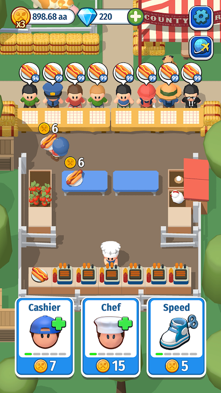 Foodventure Inc: Idle Tycoon Screenshot1