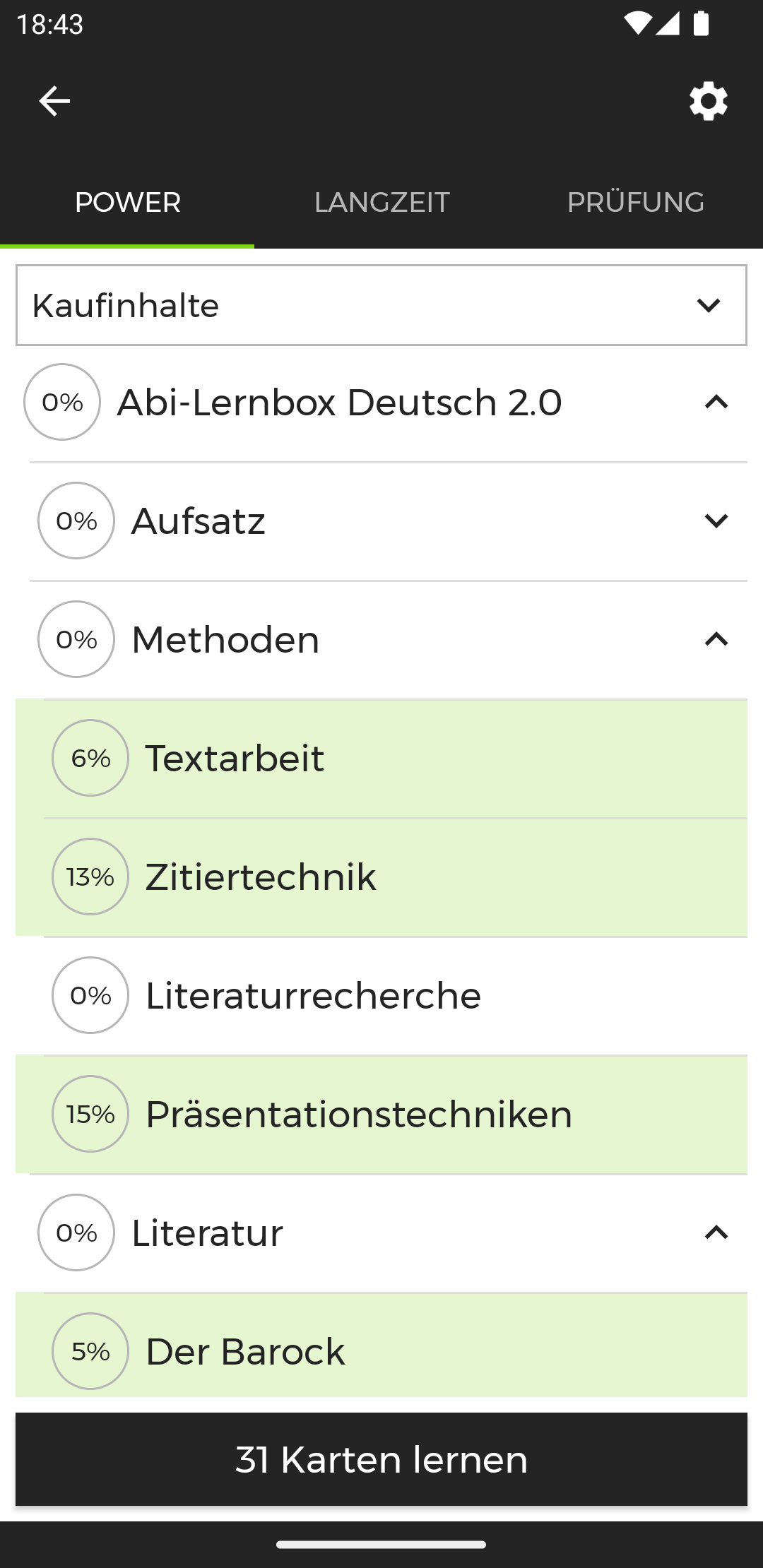 BRAINYOO Learning-App Screenshot3