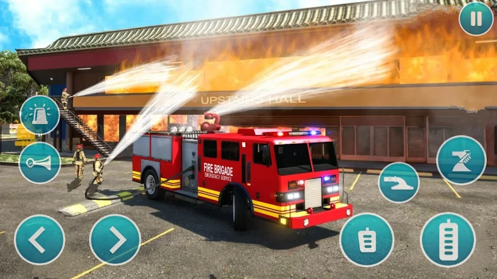 Emergency Police Fire Truck 3d Screenshot5